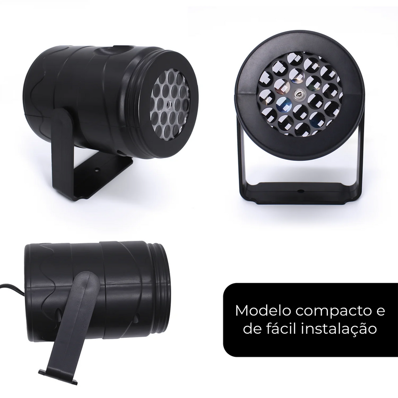 MagicGlow: Projetor de LED Natalino