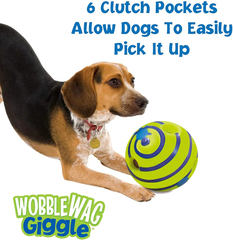 Wobble Wag Giggle Ball: Diversão e Exercício para Seu Cão em Qualquer Lugar