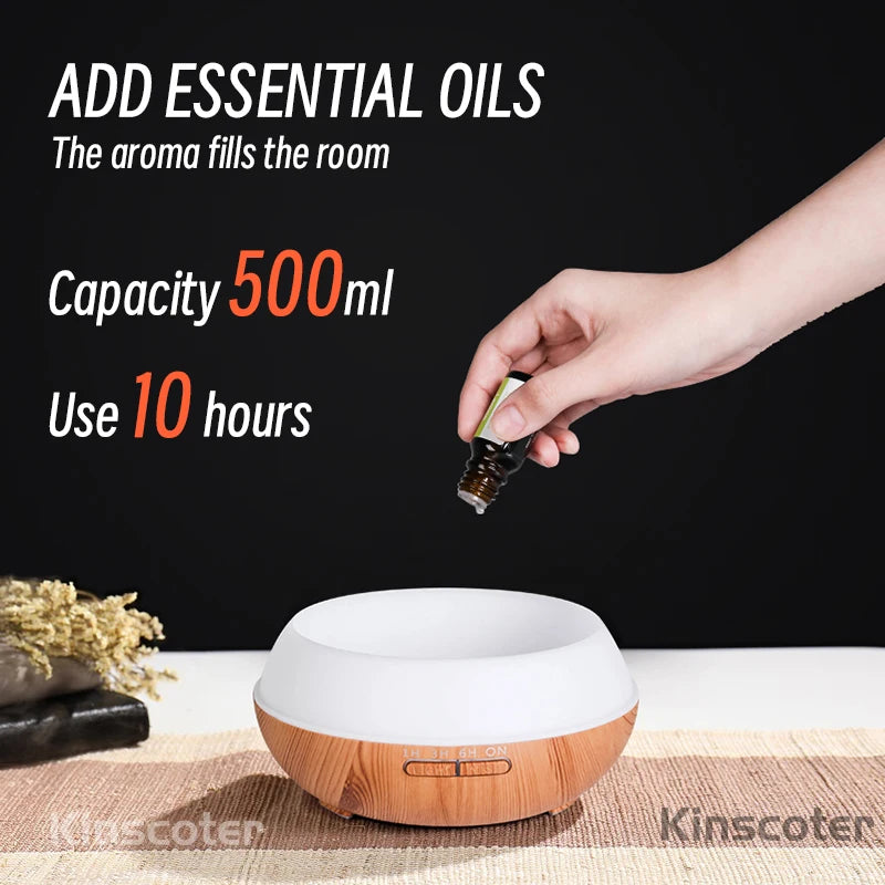 Kinscoter AromaWave: Transforme Seu Ambiente com Aromaterapia e Umidificação